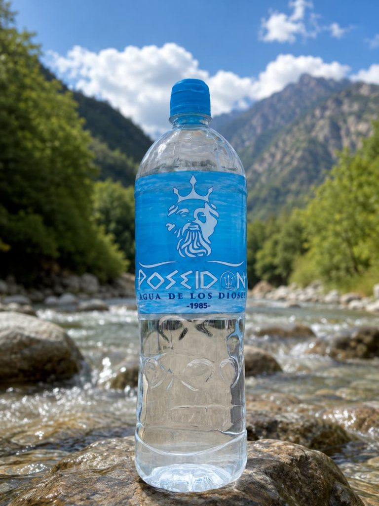 Agua Poseidón — Botella · 1 litro