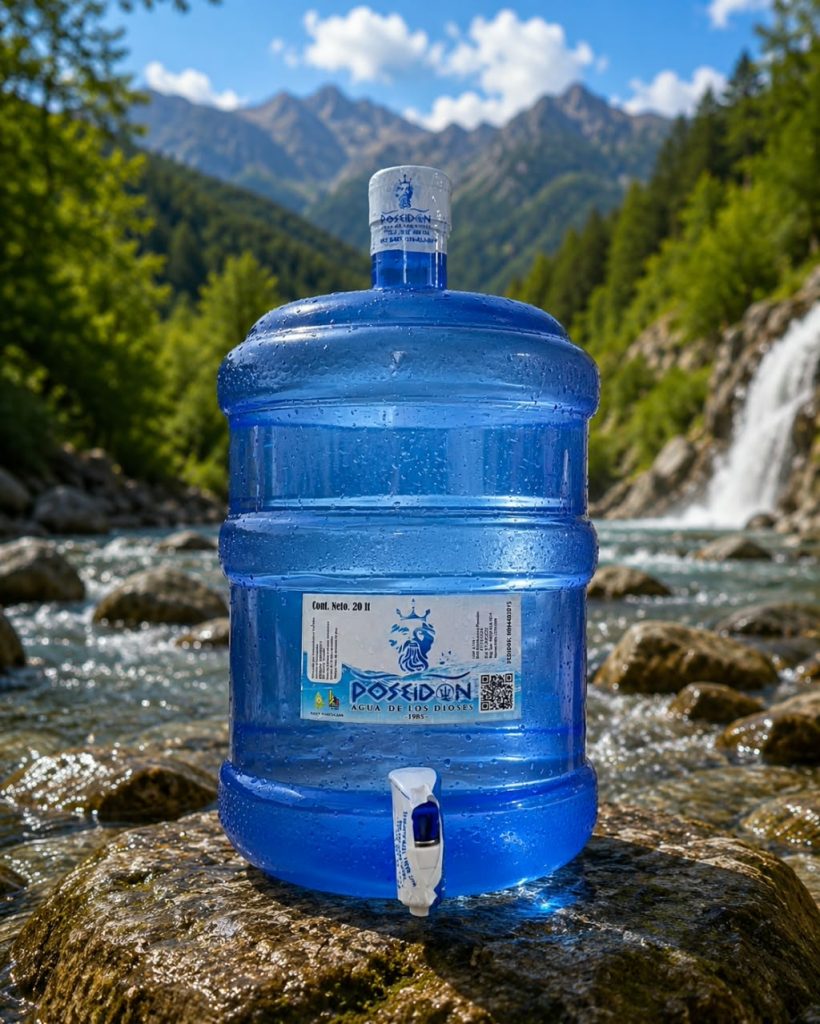 Agua Poseidón — Bidón · 20 litros