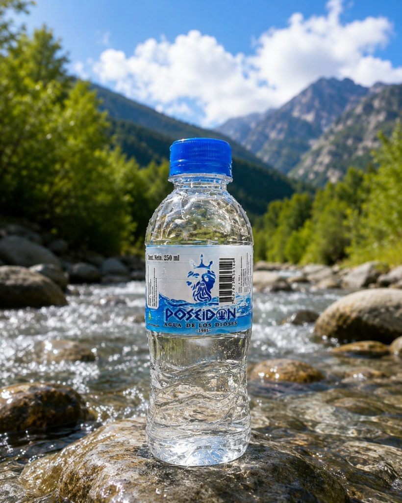 Agua Poseidón — Botella · 250 ml