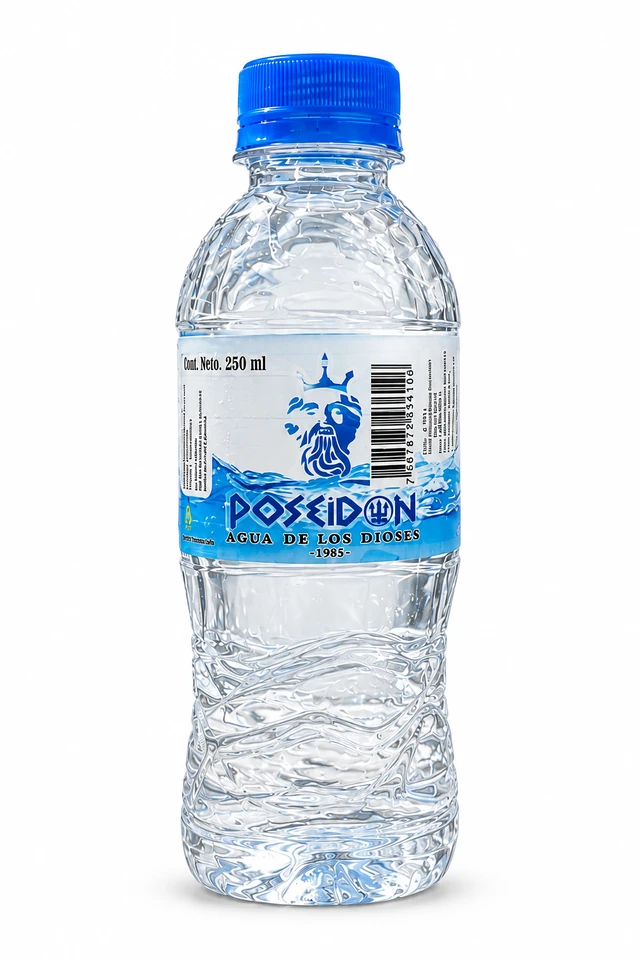 Agua Poseidón — Botella · 250 ml