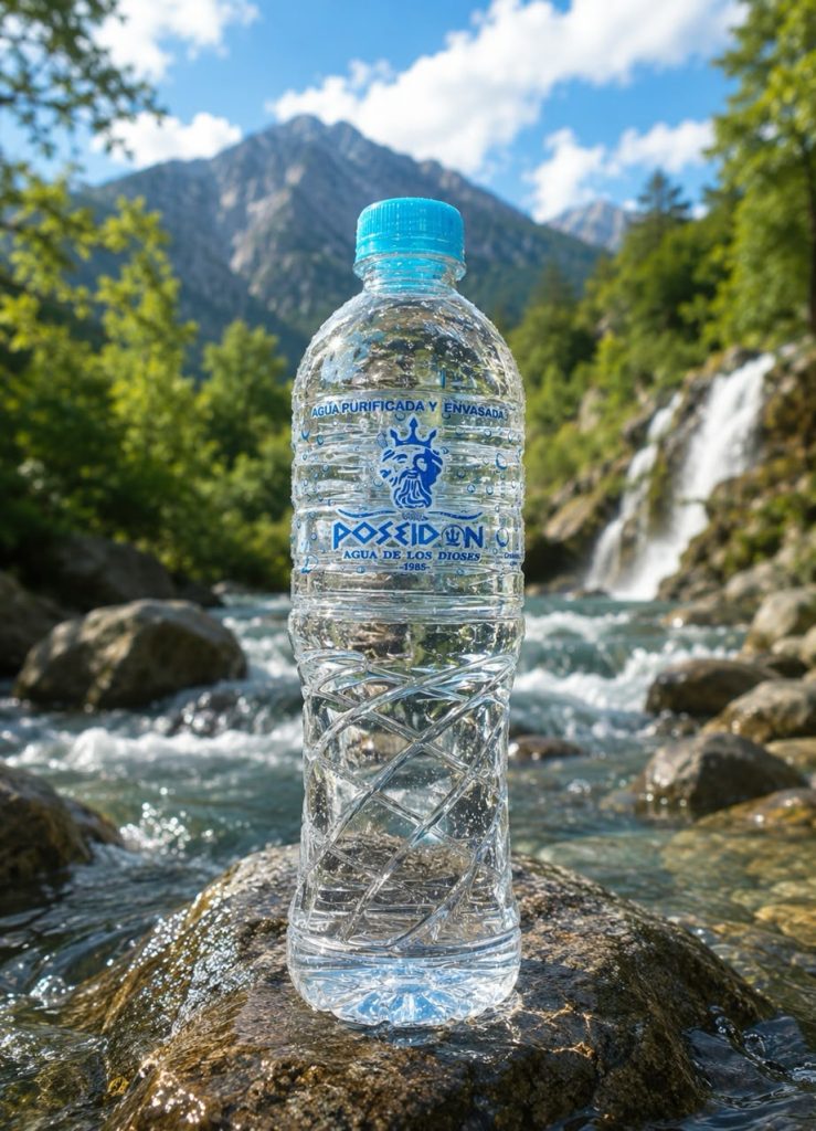 Agua Poseidón — Botella · 600 ml