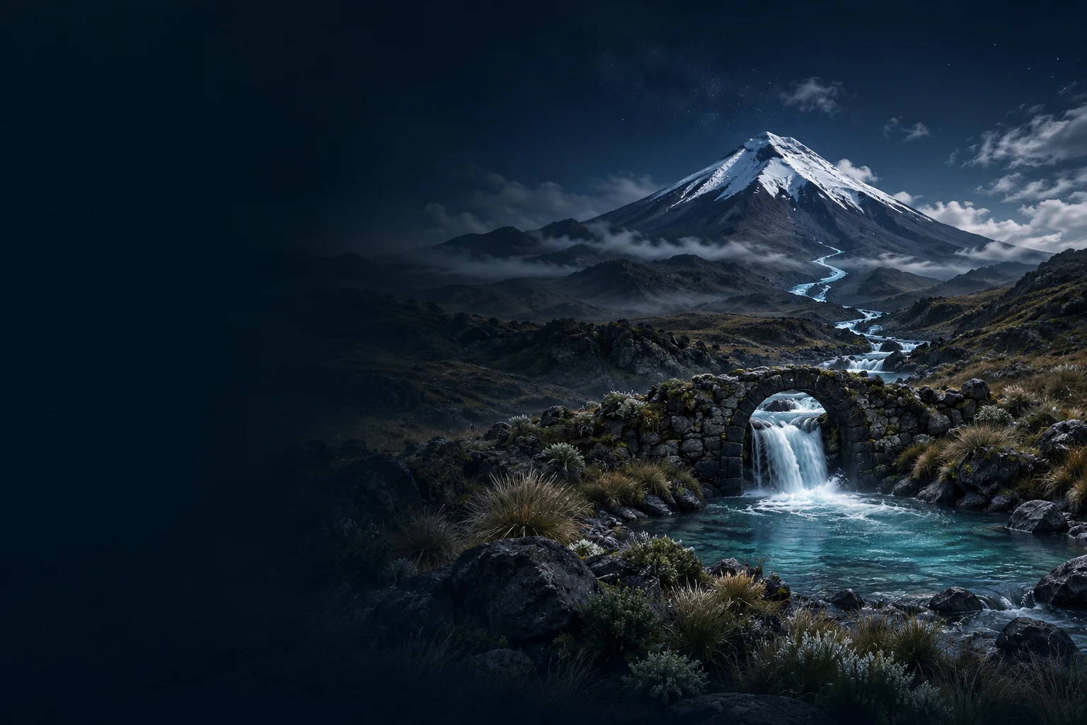 Paisaje andino Poseidón